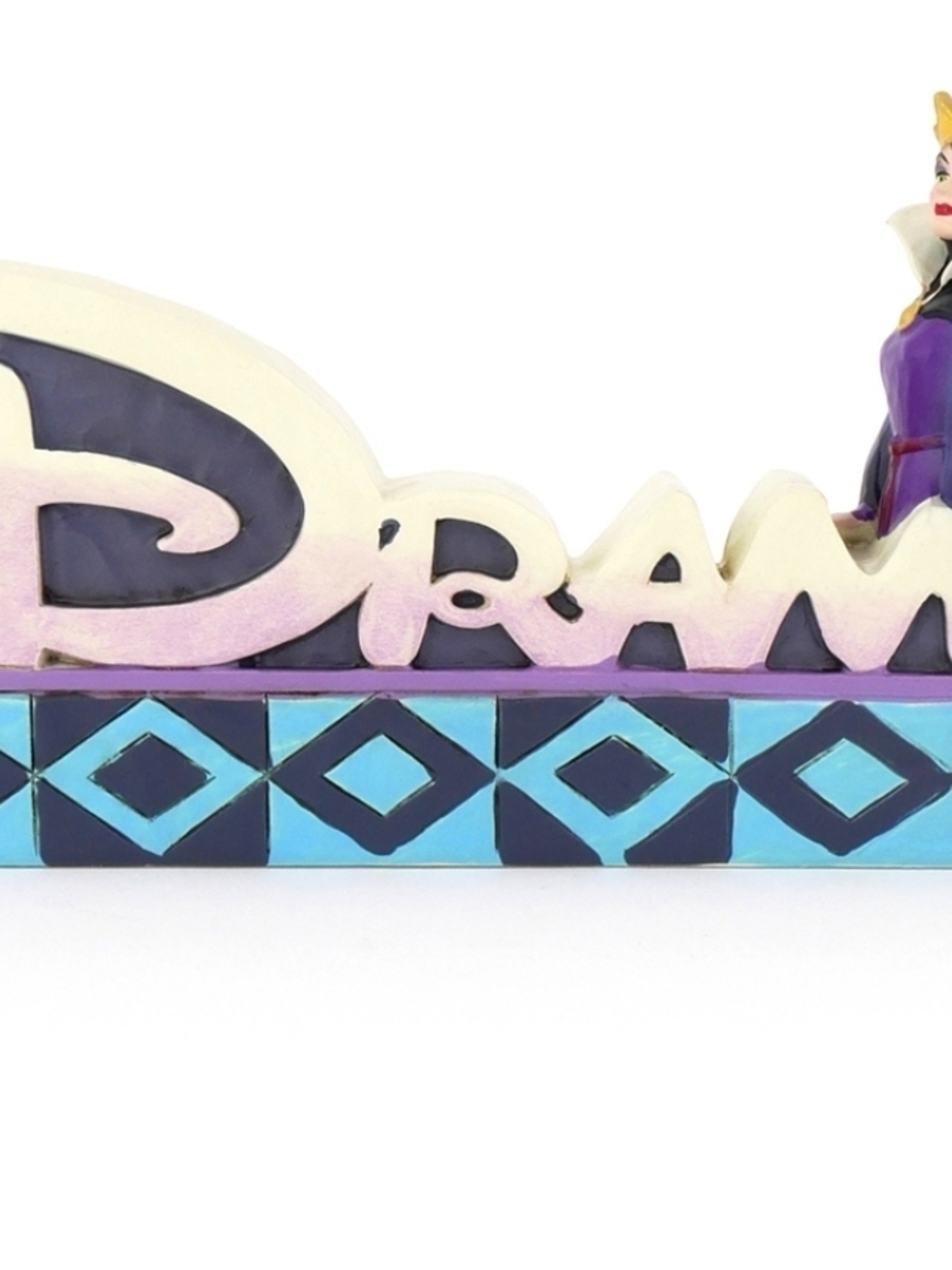 Jim Shore Disney Traditions "Drama Queen" (Evil Queen Word Figurine, #4032863)